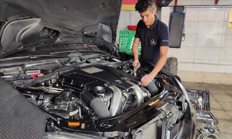 تعمیرگاه بنز در شمال تهران - عیب یابی تخصصی